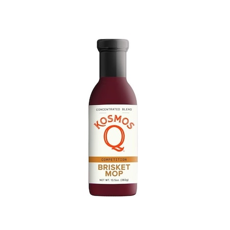 Kosmos Q BBQ Sauce, Competition Brisket Mop, 13.5 oz Bottle KOS-MOP-15PK