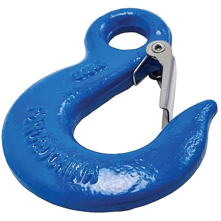 National Hardware 3247BC Series Eye Slip Hook, 3/8 in, 5400 lb Working Load, Steel, Blue N830-317