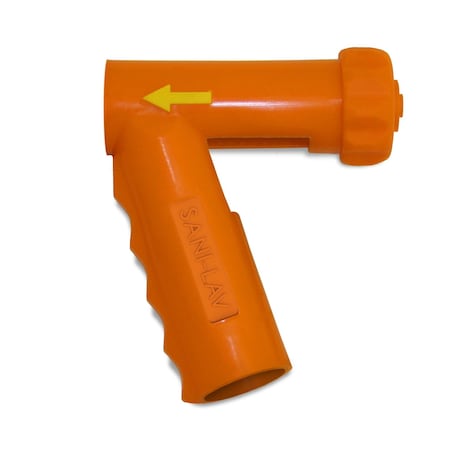Sani-Lav Orange replacement cover for N1T nozzle N1TOC