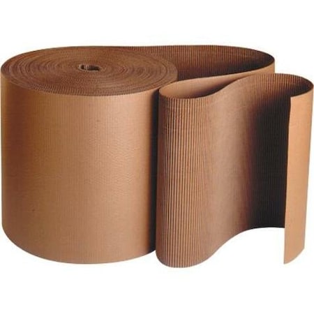 Partners Brand Singleface Corrugated Roll, A-Flute, 36" x 250', Kraft, 1 Roll SF36
