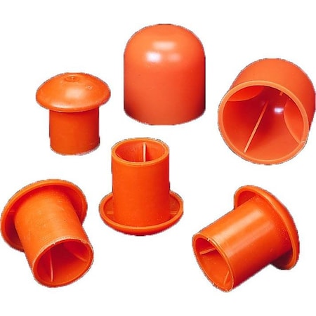 Mutual Industries STANDARD REBAR SAFETY CAP ORANGE, 500PK 14640-3