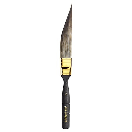 Da Vinci CASANEO Dagger Striper with Traditional Pinstriping Handle, Synthetic, Slant, Series 703, Size 2 VA-703_2