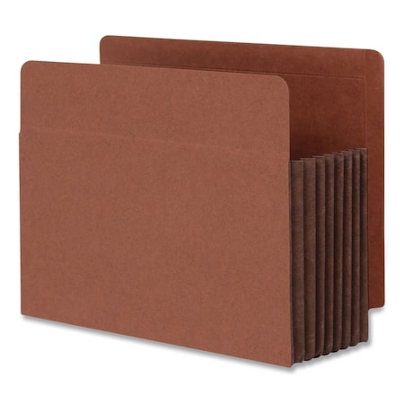 Pendaflex End Tab File Pocket, 7" Expansion, Letter Size, Brown, 5PK 63770P