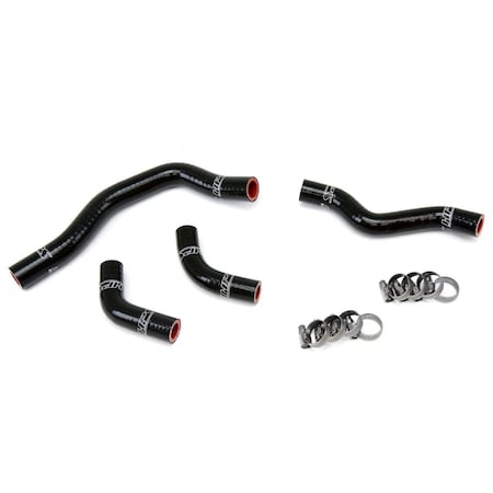 Hps Performance High Temp Reinforced Silicone Radiator Coolant Hose Kit, Black, 57-1239-BLK