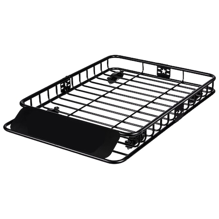 Vevor Roof Rack Cargo Basket 200 LBS Capacity 46"x36"x4.5" for SUV Truck Cars BYCD-001