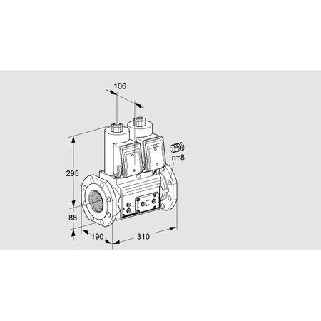Honeywell Kromschroder VCS780F05NNWR3E/PPPP/PPEP KS88203788