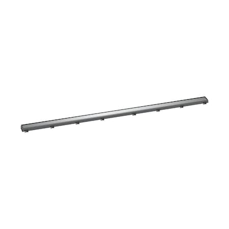 Hansgrohe RainDrain Match Trim 59 1/8" with Height Adjustable Frame in Chrome 56127001