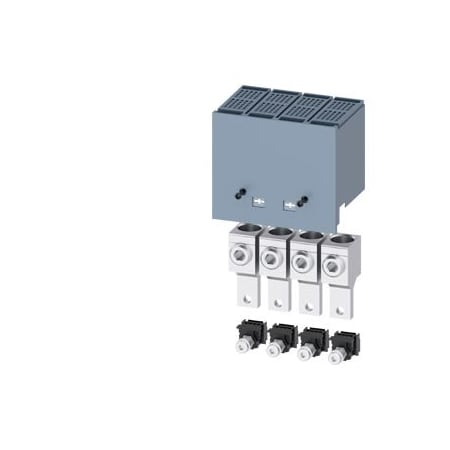 Siemens circular conduc. terminal TA2.1 4 AWG300 kcmil large 4 units accessory 3VA9134-0JJ12