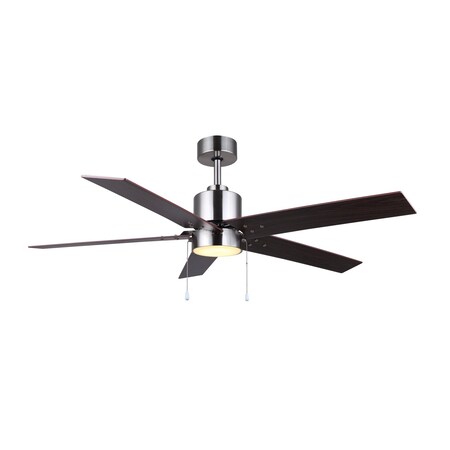Canarm Ceiling Fan, 52 in Blade dia., Brown CF52ROM5BN-ES