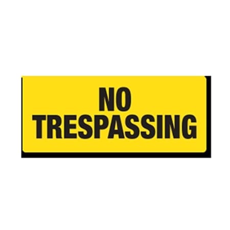Evermark No Trespassing Clip-On Sign YHM009-01
