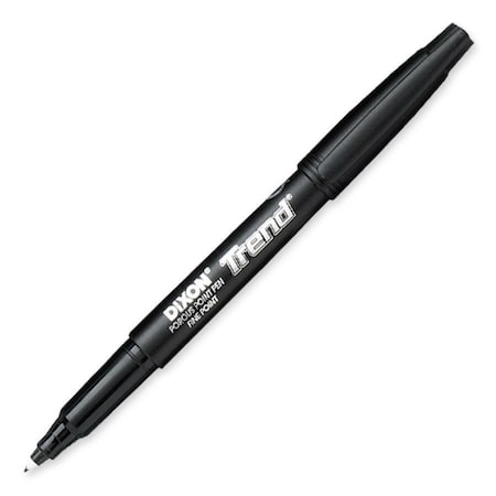 Dixon Ticonderoga Trend Porous Point Pens, Black, PK24, 24PK 81170