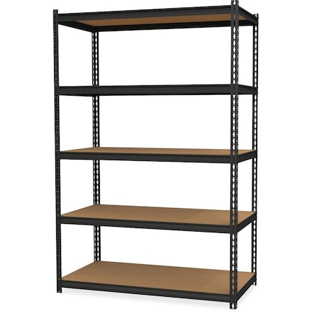 Iron Horse Boltless Shelving Unit, 5 Shelves, Steel, 18 in D x 36 in W x 72 in H 20992