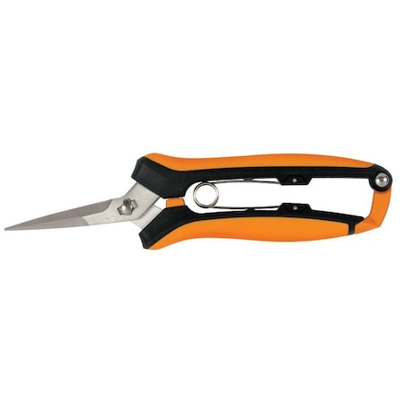 Fiskars Pruning Snip, Stainless Steel Blade, Precision Ground Blade, Plastic Handle 399250-1001