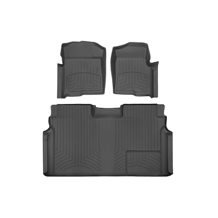 Weathertech Black, Front and Rear FloorLiner HP 446111IM-441793IM