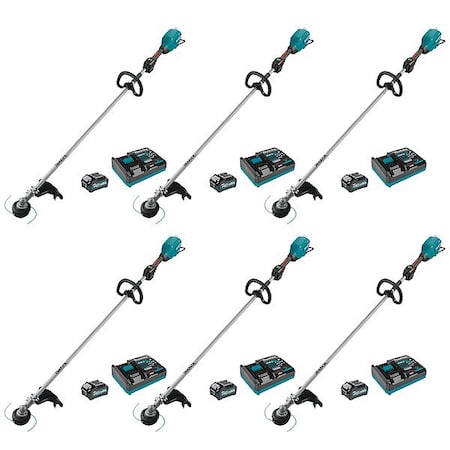 Makita Xgt Bl 17" String Trimmer Kit, 40V GRU04M1-6