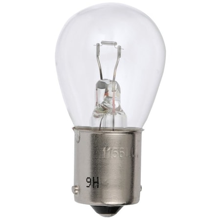 Eiko Peak Miniature Automotive Bulb, 12.8 V, 27 W, Incandescent Lamp, Bayonet, Clear 1156LL-BPP