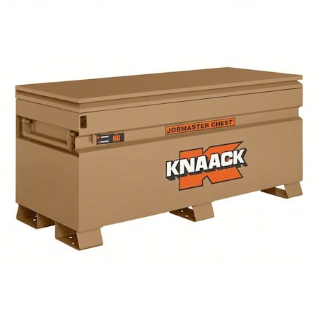 Knaack Chest-Style Box, Tan, 60x28.5x24 in, 1PK 60-KL