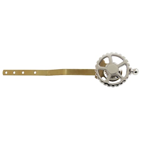 Kingston Brass Front Mount Toilet Tank Lever, Polished Nickel KTCG6