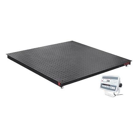 Ohaus FloorScale, BacklitLED, 1lb/0.5kg i-DF52XW5000B1L