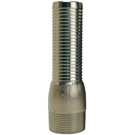 Dixon Super King Long Shank Coupling, 1-1/4 in Nominal, MNPT End Style, 4-3/8 in L, Domestic SK16