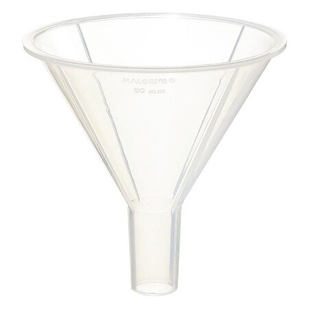 Nalgene Funnel, Polypropylene, Colorless, PK36 4252-0080