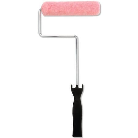 Whizz Mini Roller, 1/2 in Nap, Polyester Cover, Plastic Handle, Roller System Mini Roller Handle 44246