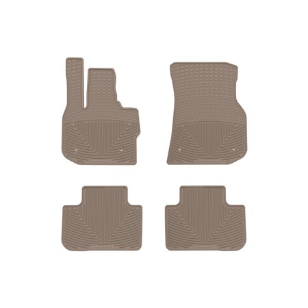 Weathertech Tan, Front and Rear All Weather Floor Mats W659TN-W660TN