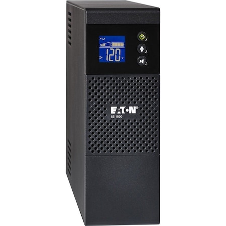 Eaton Eaton UPS, 1000VA/600W, Tower, 95% Efficiency 5S1000LCD