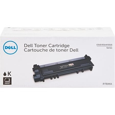 Dell 2600 Page E310 E515 Original High Yield Laser Black Ink Cartridge DLLP7RMX