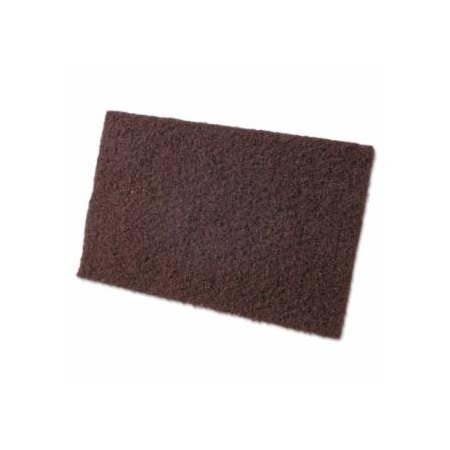 Cgw Abrasives Non-Woven Hand Pads, Coarse, Maroon, 10PK 421-36241