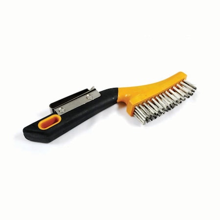 Jorgensen Laboratories HDE Stainless Steel Brush w/ Support J1415D2