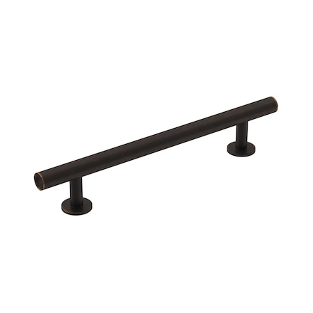 Amerock Radius 5-1/16 in 128 mm Center-to-Center Oil Rubbed Bronze Cabinet Pull BP36866ORB