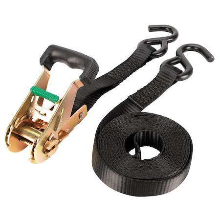 Performance Tool 1 in. x 14 ft. Ratchet Tie Down Strap W1856