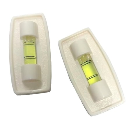 Us Hardware Stick-On Level, Plastic, Black RV-669C