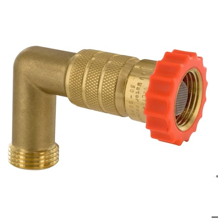 Valterra WATER REGULATOR 90 DEGREE W/HOSE SAVER A01-2222