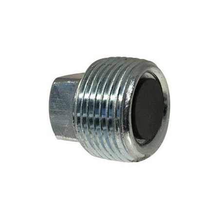 Midland Industries PLUG DR MAG 3/4IN MPT STL 3/4-14 300PSI 28998