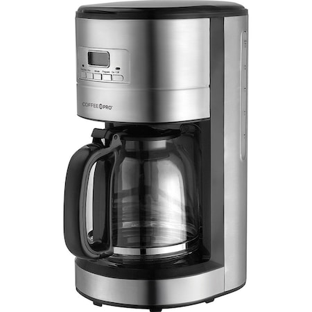 Coffee Pro Home/Office Euro Style Coffee Maker, Stainless Steel CP-CM4276