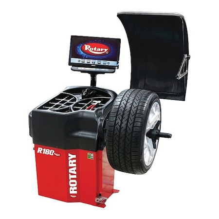 Rotary Tire and Wheel Balancer, 10-30 in dia. RWB380.3DTECB