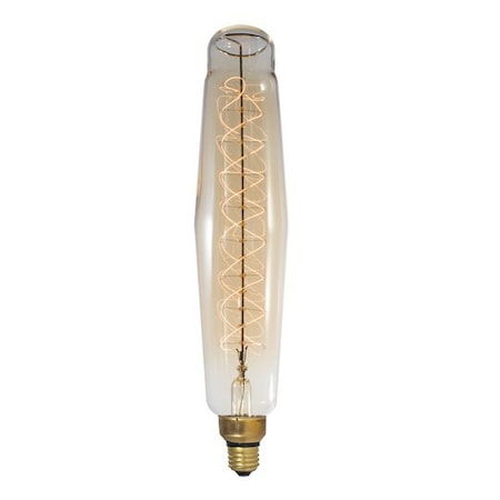 Bulbrite 60-Watt Tubular Incadescent Medium Base (E26) Grand Filament Light Bulb Nostalgic 2200k 137301