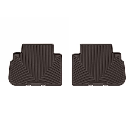 Weathertech Cocoa  Rear All-Weather Floor Mats, 2019 - 2024 Subaru  Forester W670CO