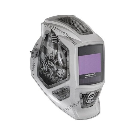 Miller Electric Welding Helmet, Auto-Darkening, Nylon 299617