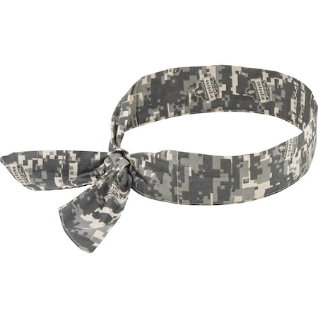 Ergodyne Chill-Its 6700/6705 Bandana/Headband, One Size Fits All, Camo 12304
