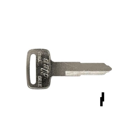 Ilco Unican Yamaha Key Blank YH46 YH28R, 10PK X120