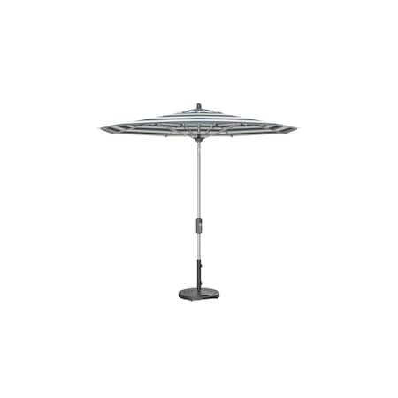 Treasure Garden 9 ft Patio Umbella, aluminum, fiberglass ribs, outdoor, Gateway Coast Stripe UM840-SS 14087 Gateway Coast Stripe