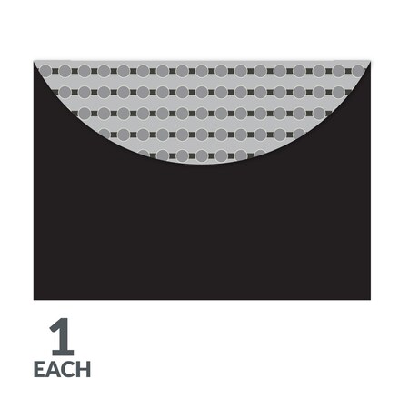 C-Line Products 8-1/2" x 11" Fashion Circle Series Reusable XL Poly Envelope, 36EA/DS 56612-DS