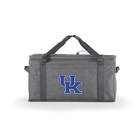 Picnic Time Family Of Brands NCAA Kentucky Wildcats 64 Can Collapsible Cooler, Large Insulated Soft Cooler Bag 716-00-105-264-0