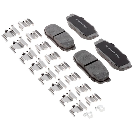 Acdelco PAD KIT RR DISC BRK, Disc Brake Pad Set,  14D1304CHF1