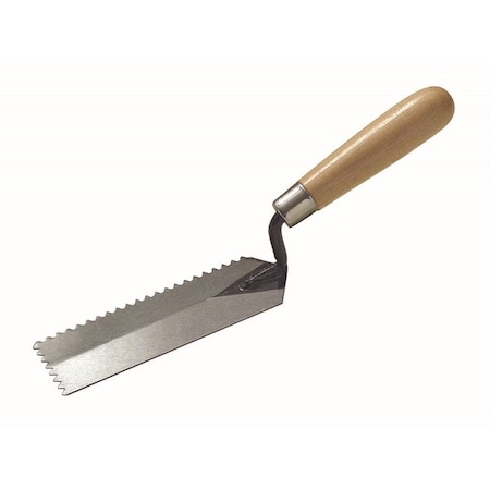 Kraft Tool Kraft Tools 1/4"x3/16" "V" Notch Trowel ST351