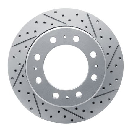 Dynamic Friction Co DFC Geoperformance Rotor - Drilled and Slotted 830-40118R
