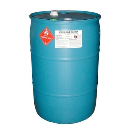 Rain-X Windshield Washer Fluid, Orange, 55 gal RAIN113641
